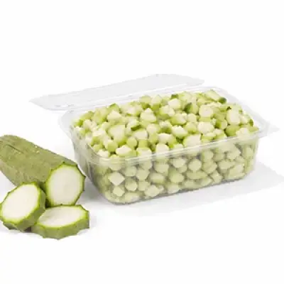 Ridge Gourd (பீர்க்கங்காய்) - Cut