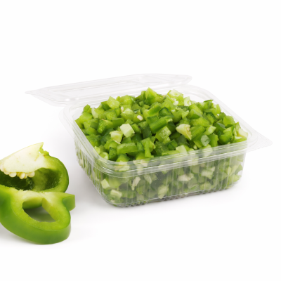 Capsicum(குடைமிளகாய்) - Cube Cut